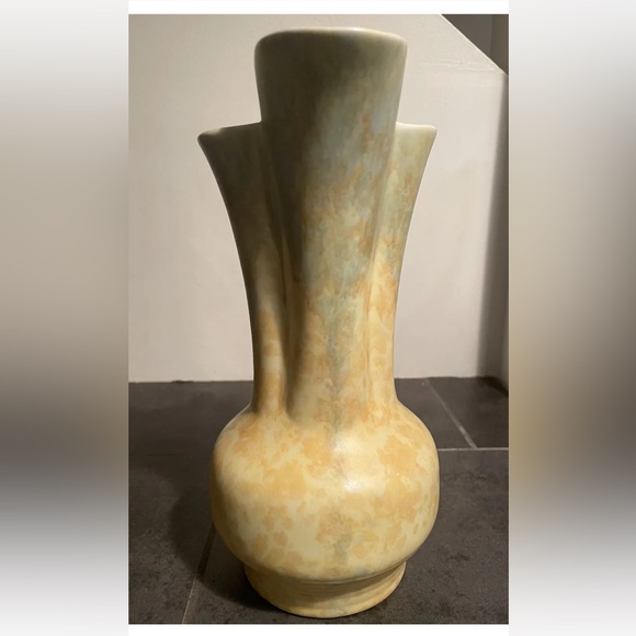 Vintage Beswick Ware England Art Deco Yellow Green pitcher 9” - Picture 4 of 10